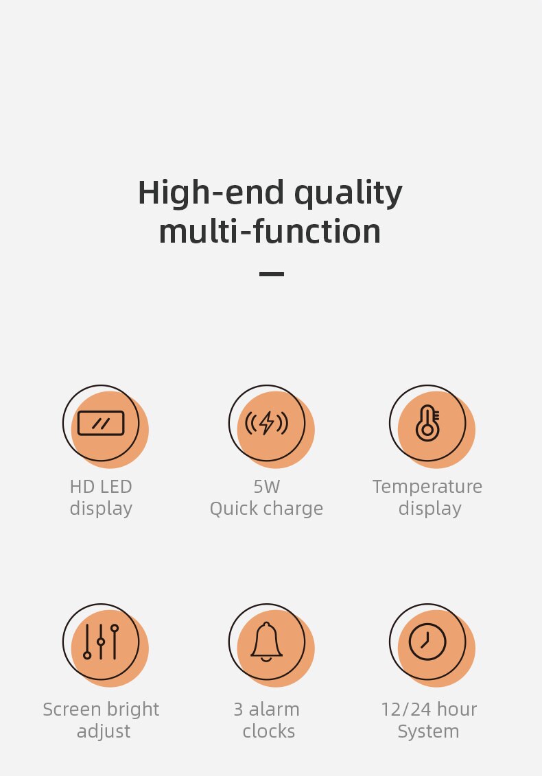 3 in 1 LED Alarm Clock with Fast Wireless Charger - Premium Chargers & Powerbanks from Dressmycell.com - Just $30! Shop now at Dressmycell.com 3 in 1 LED Alarm Clock with Fast Wireless Charger - Premium Chargers & Powerbanks from Dressmycell.com - Just $30! Shop now at Dressmycell.com